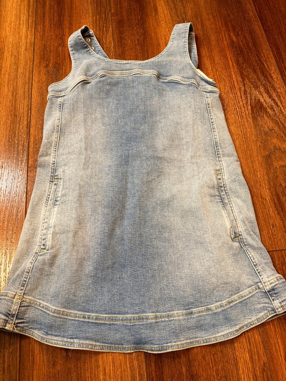 Pilcro Light Blue Denim Mini Dress